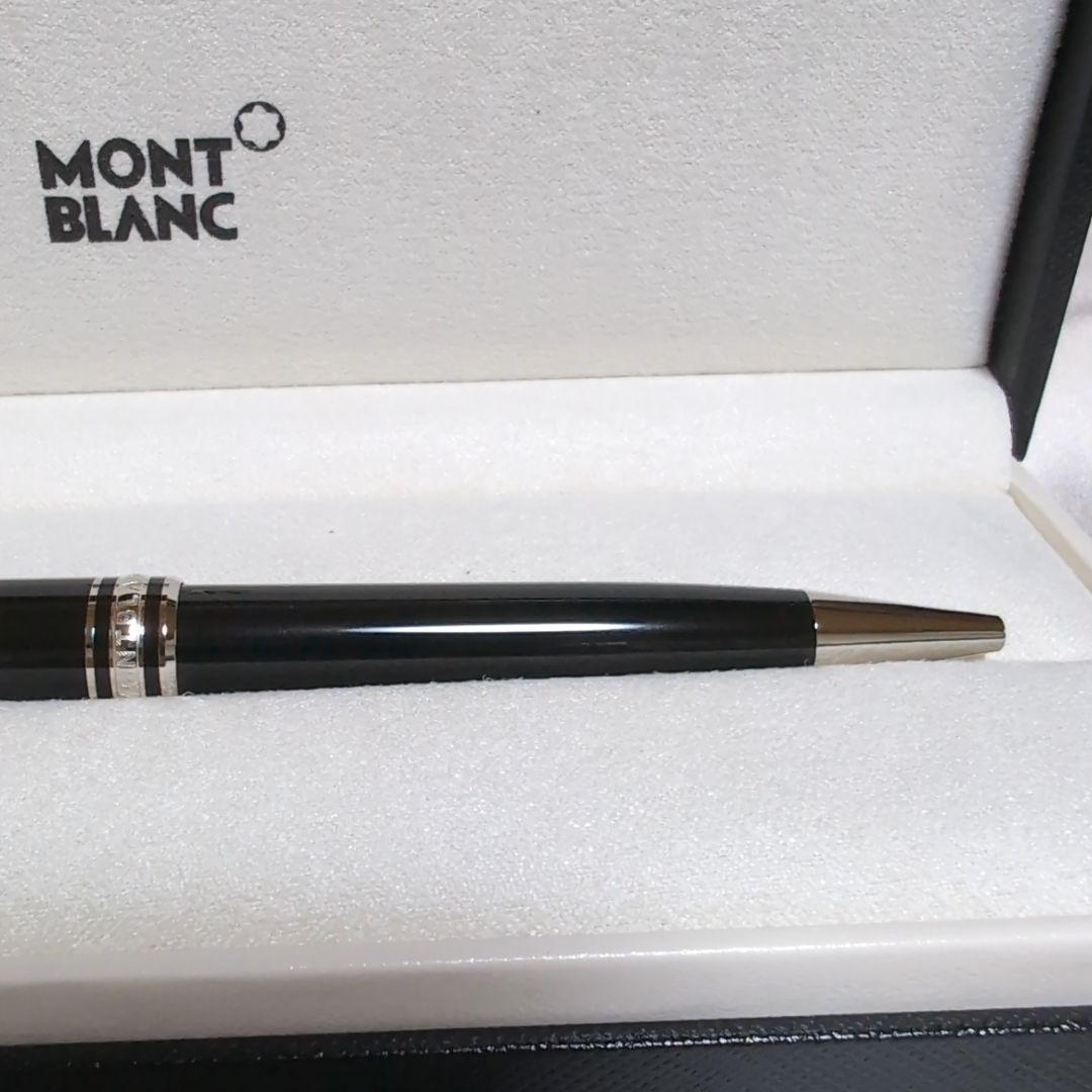 【未使用品♪】 モンブラン 164 ボールペン プラチナ × ブラック