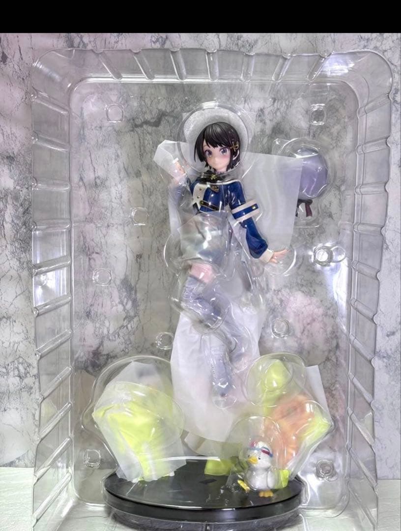 開封品　公式特典有　ホロライブ　大空スバル　サスペンダー　フィギュア　コトブキヤ