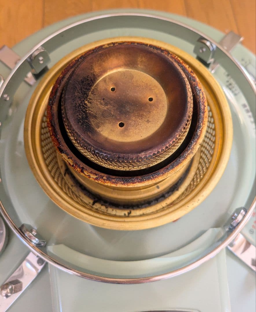 Aladdin ミントグリーン 石油ストーブ