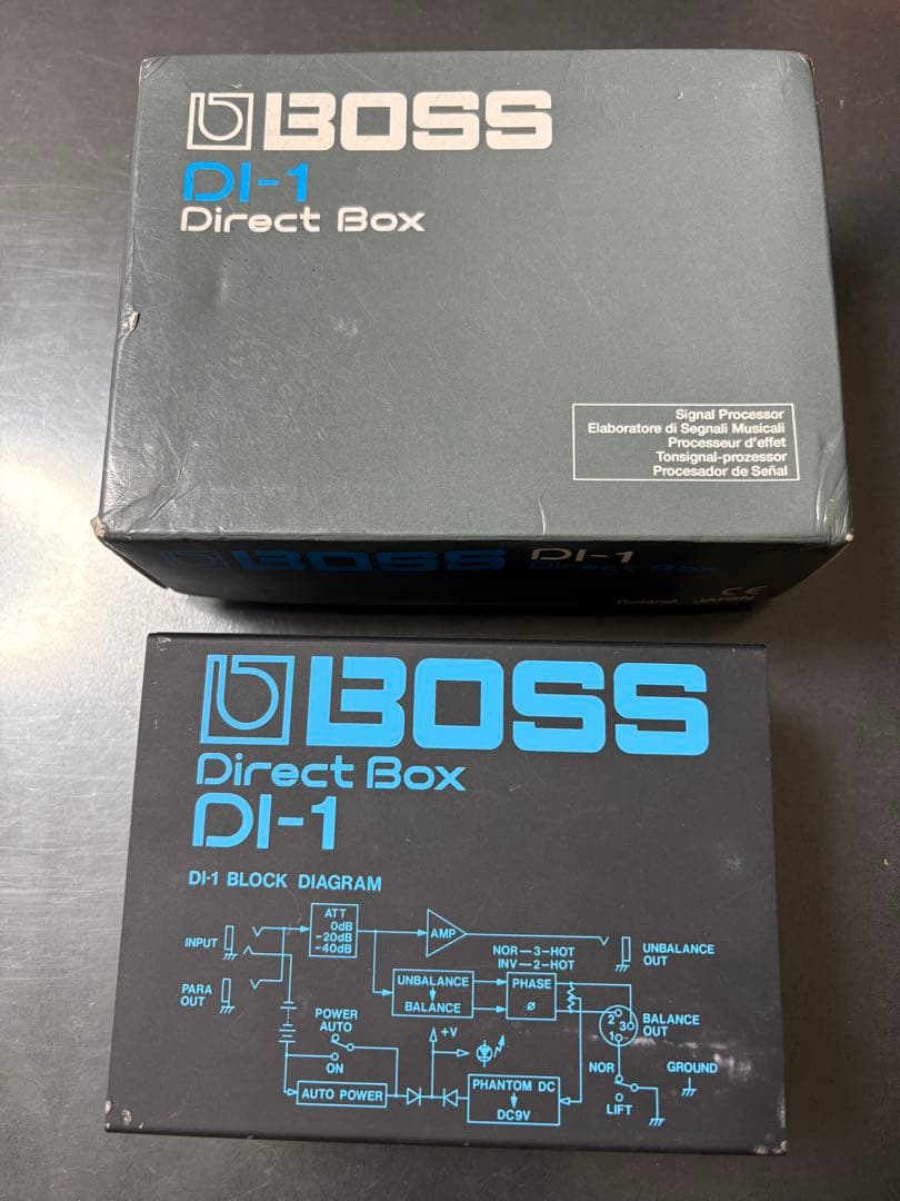 BOSS DI-1 ダイレクトボックス　元箱付き