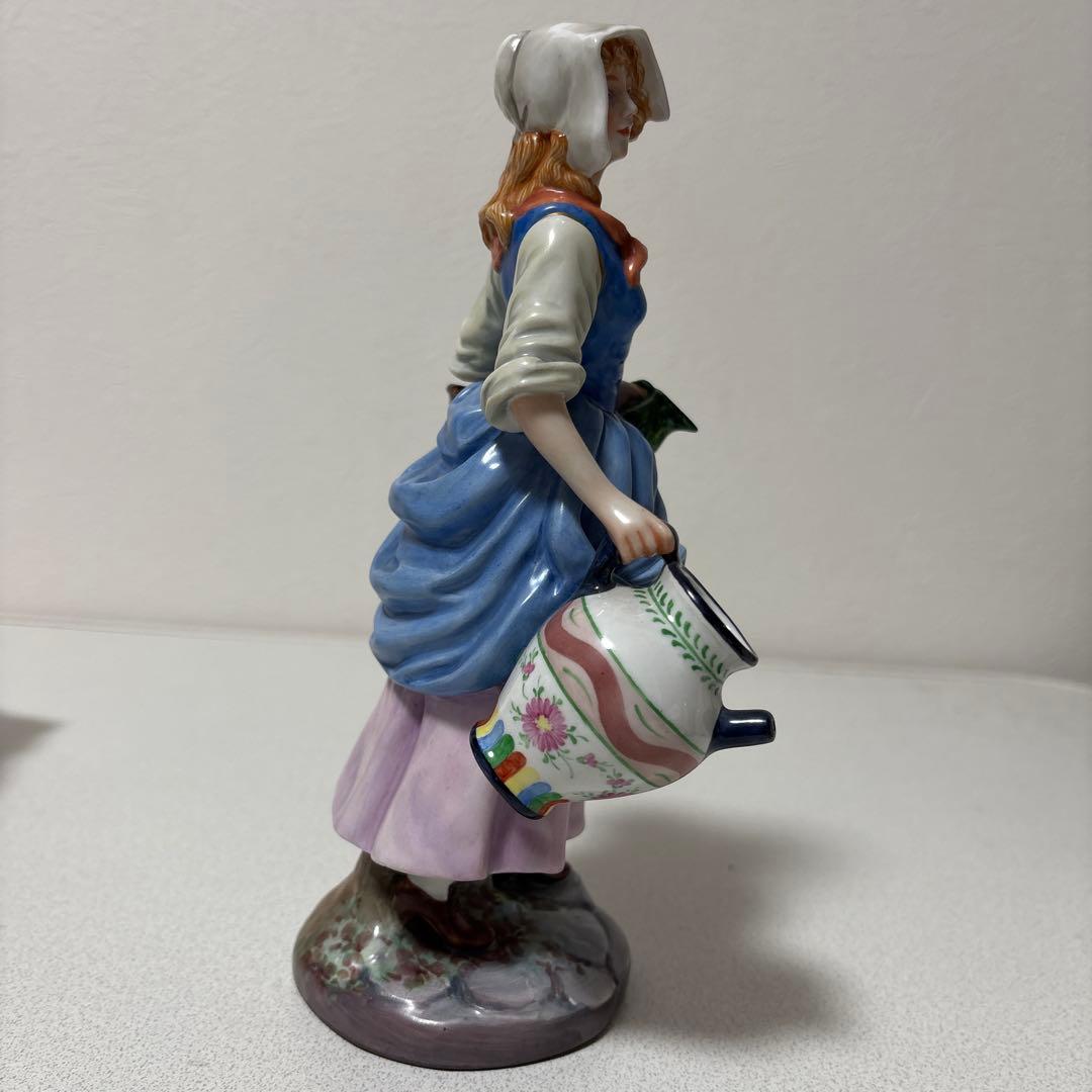 リチャードジノリ 人形 陶器製 女性 フィギュリン