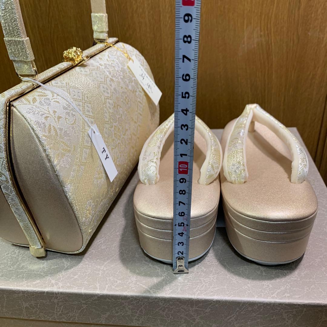 草履バッグ　沙織　Ｌサイズ