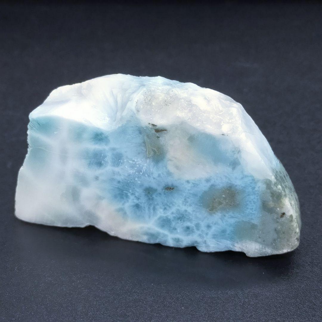 ラリマー原石のスライス②