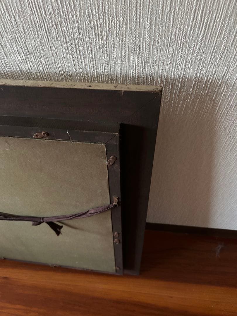 【即購入OK!‼️】アンティーク　額縁　絵画　フレーム　シルバーゴールド　ホワイト