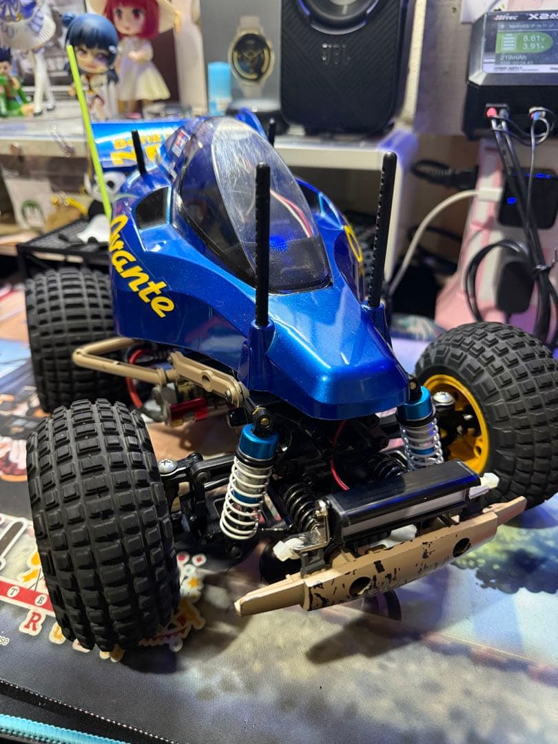 タミヤ 1/10 電動RCコミカル アバンテ (GF-01CBシャーシ)メカ付き