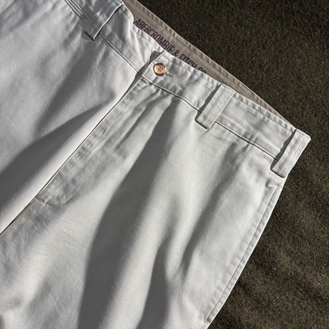 90s Abercrombie & Fitch バギー　チノ　33/32