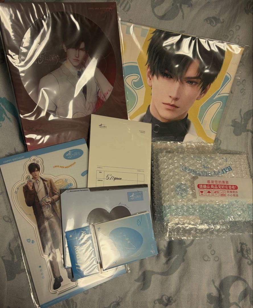 恋と深空 レイ 誕生日 アクスタ チェキ カード 横断幕 うちわ