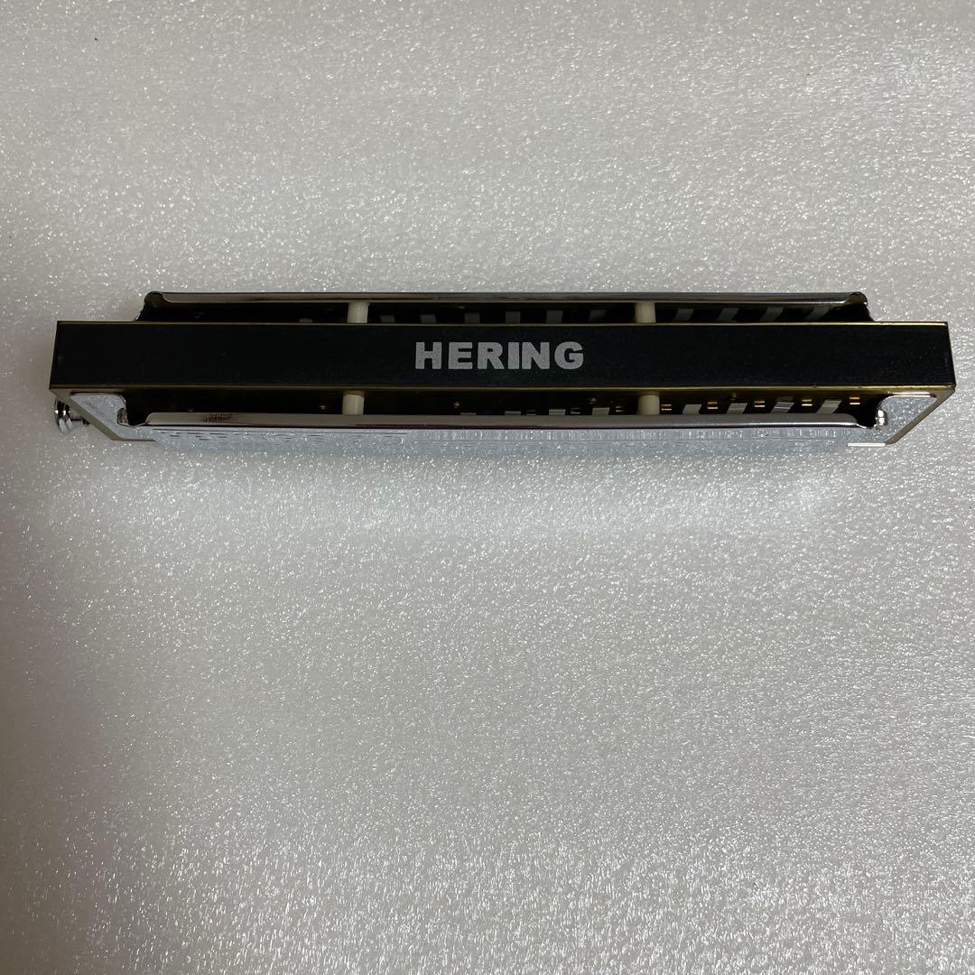 Hering 5164 Chromatic ハーモニカ　C調16穴64音