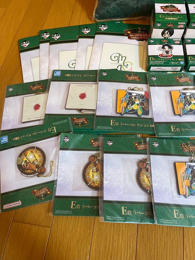 ミセスグリーンアップル　一番くじ　C賞　D賞　ラストワン 合計23点　新品未開封