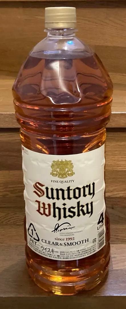 サントリーウイスキー 白角 4L 特大ペットボトル