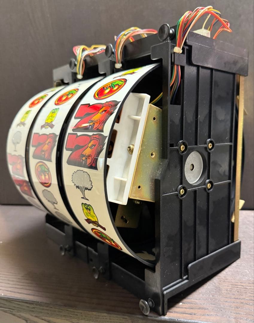 パチスロ サミー 獣王 リール ジュウオウ 動作確認済み sammy 実機 部品