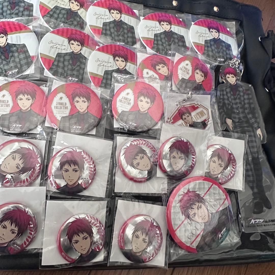 黒子のバスケ　J-world collection赤司征十郎　缶バッジ　セット
