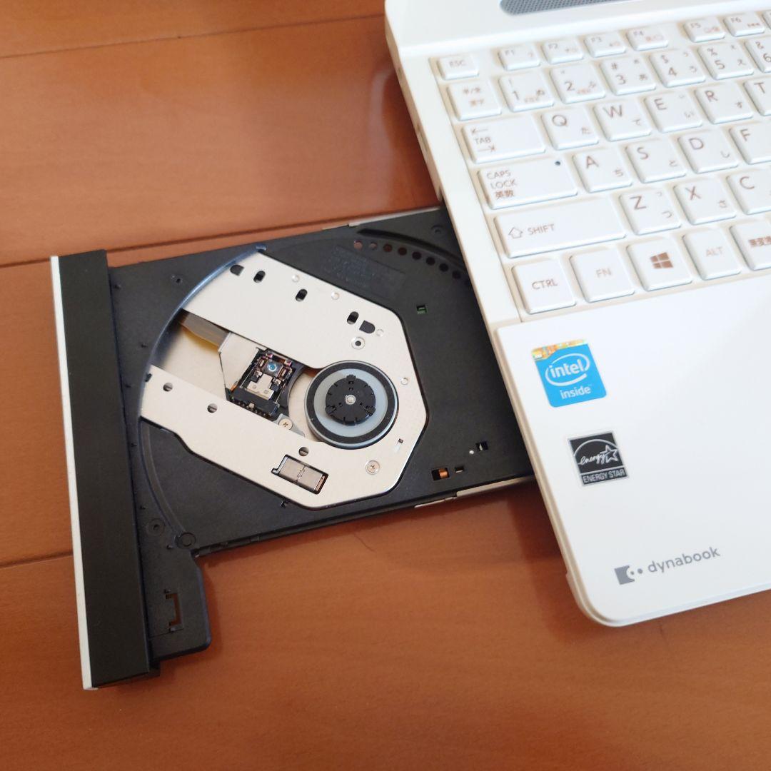 設定済み✨️東芝dynabook✨️ホワイト✨️Win11＆オフィス2024