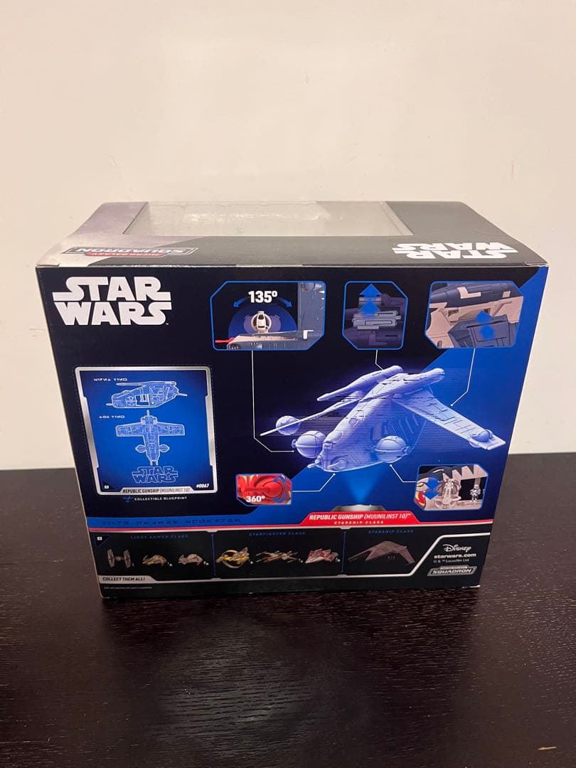 マイクロギャラクシー　Republic Gunship フィギュア付き