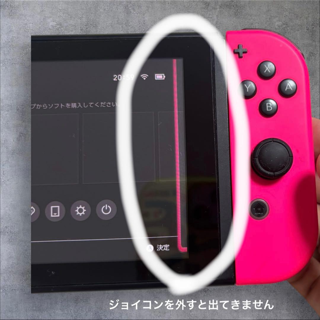 任天堂 Switch本体 ピンクと紫のJoy-Con ゲーム