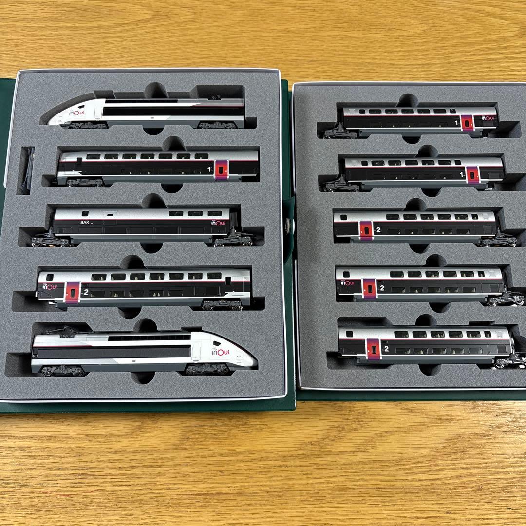 未使用品KATO10-2131.2132 TGVユーロデュープレックス「イヌイ」