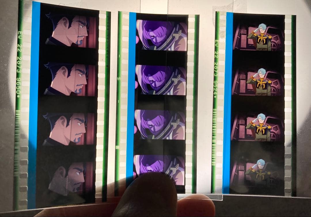 1/28まで　ジークアクス 入場者特典　コマフィルム シャリアブル　3枚セット