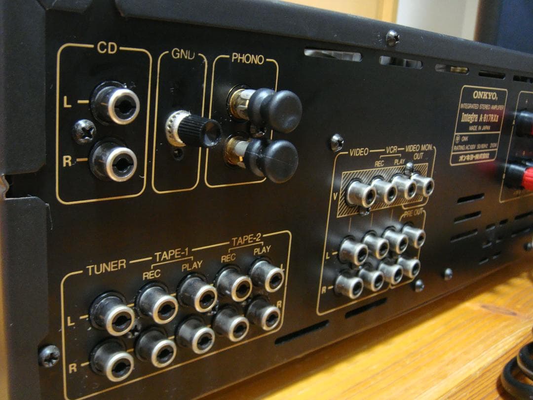 整備済 ONKYOオンキョープリメインアンプ Integra A-817RXⅡ