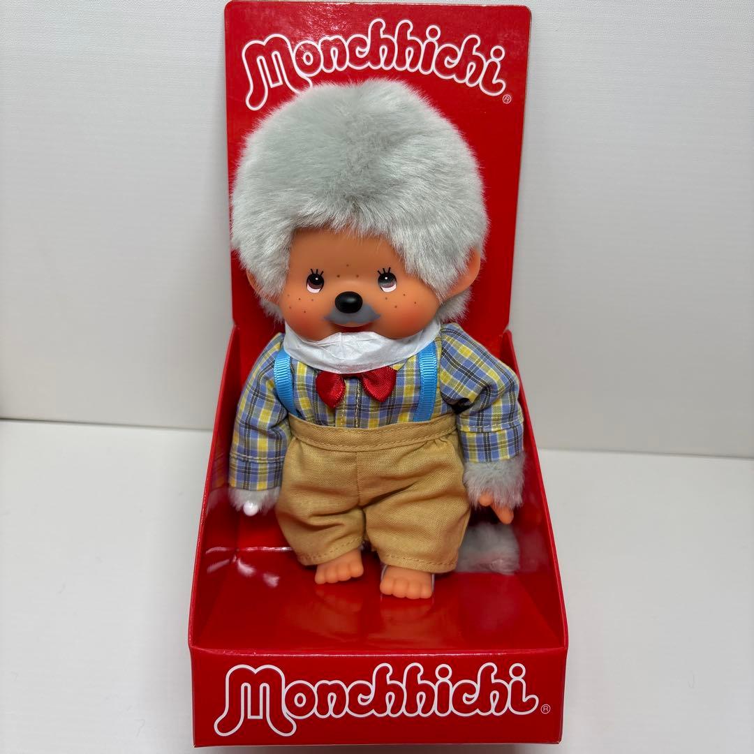新品 おじいさん EU限定 モンチッチ monchhichi 4343