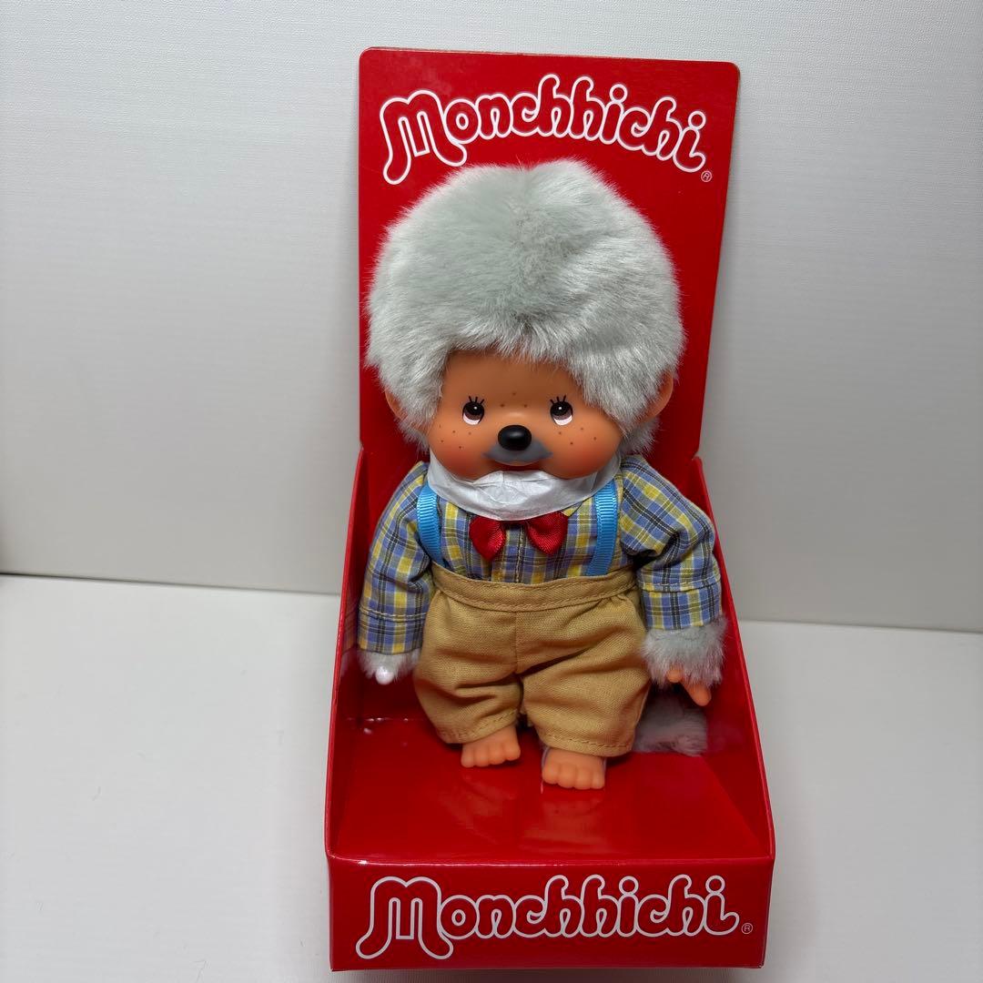 新品 おじいさん EU限定 モンチッチ monchhichi 4343