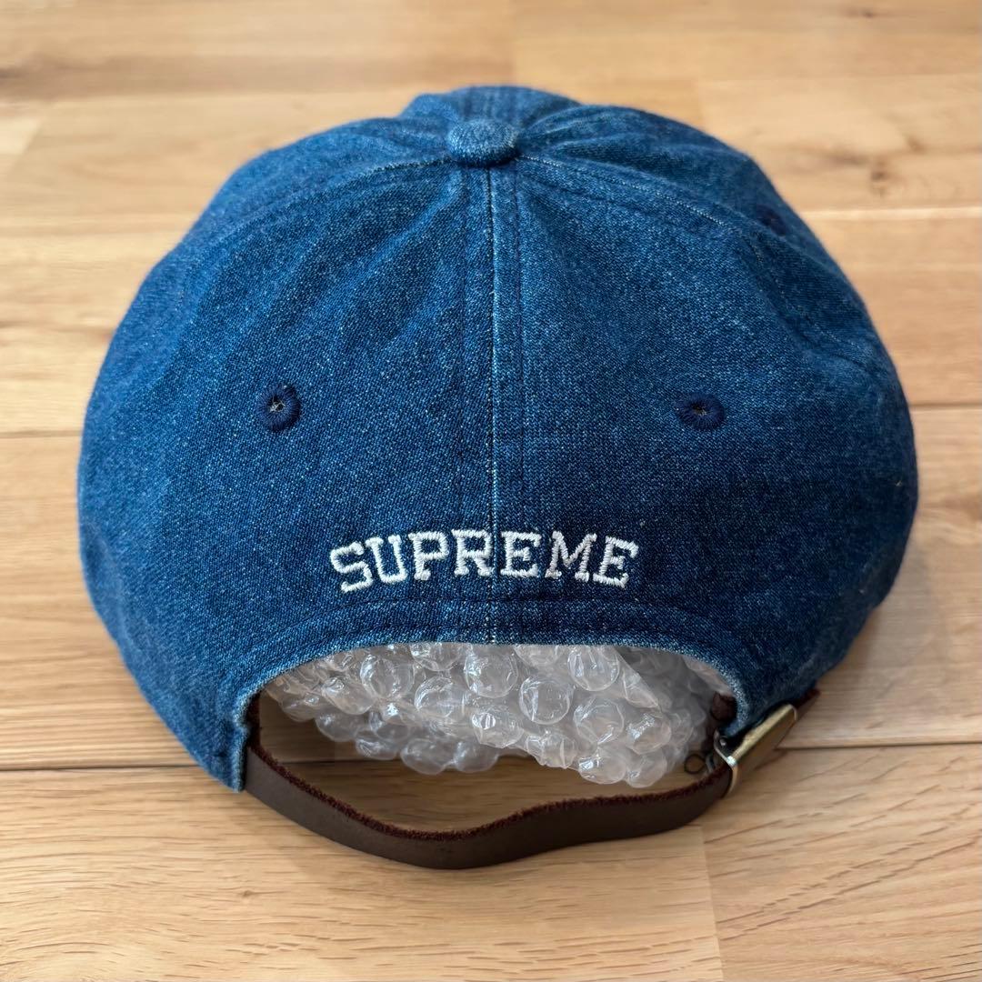 帽子 Supreme Washed Denim S Logo 6-Panel Cap
