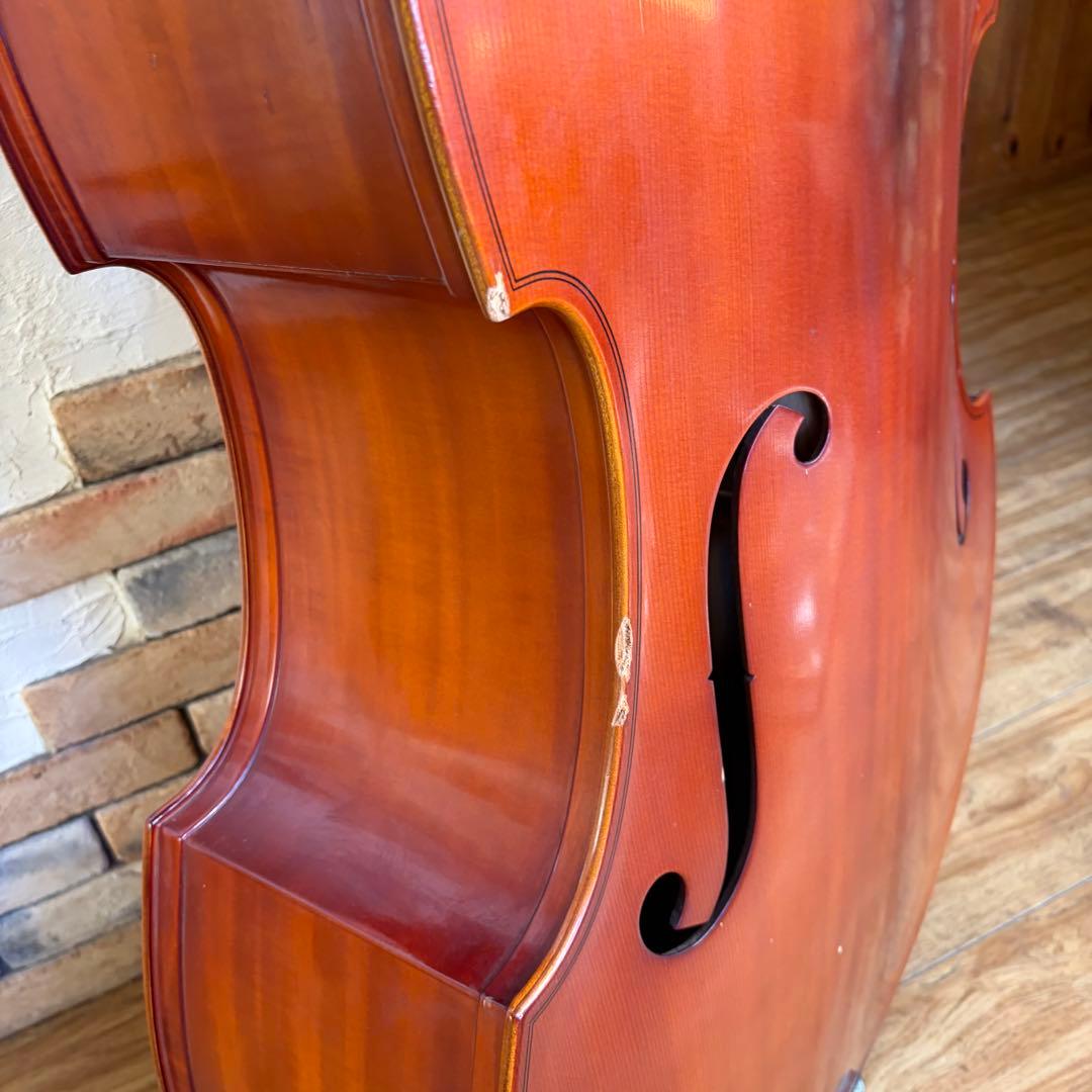 SUZUKI スズキ コントラバス ウッドベース No.86 4/4 1990