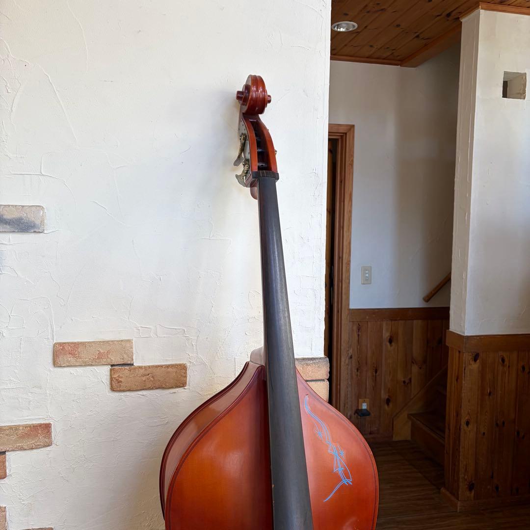 SUZUKI スズキ コントラバス ウッドベース No.86 4/4 1990