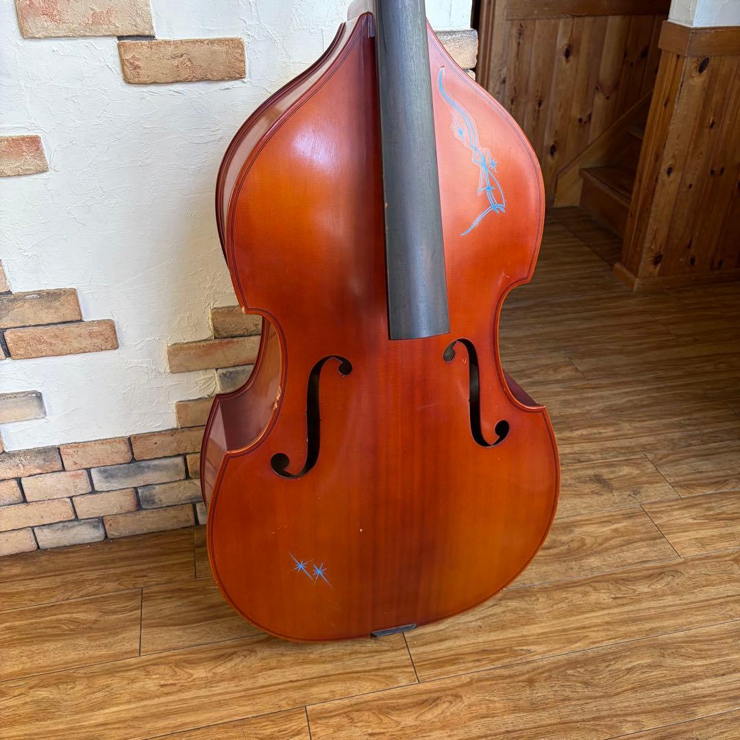 SUZUKI スズキ コントラバス ウッドベース No.86 4/4 1990