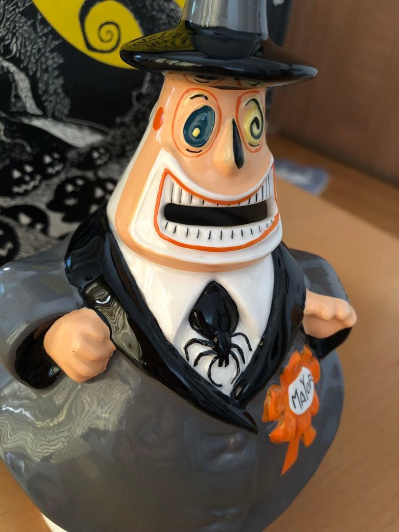 ナイトメアビフォアクリスマス　メイヤー町長　バンク　貯金箱