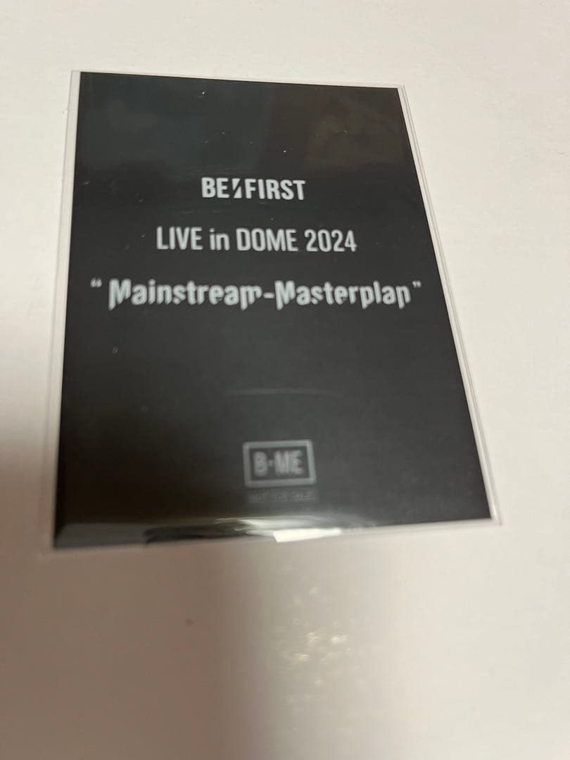 BE：FIRSTジュノンLIVE in DOME2024トレカ