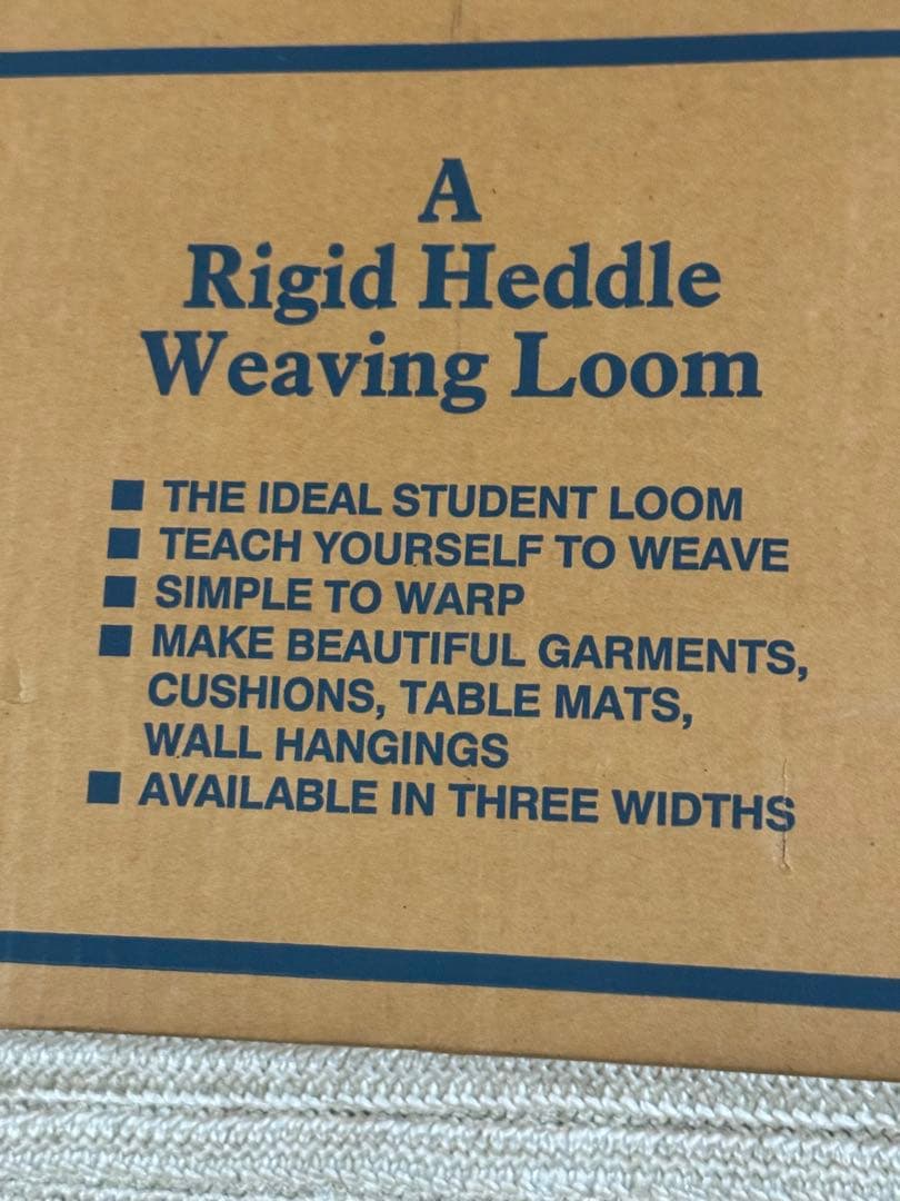 新品・未使用 Ashford アシュフォード リジッドヘドル 手織り機