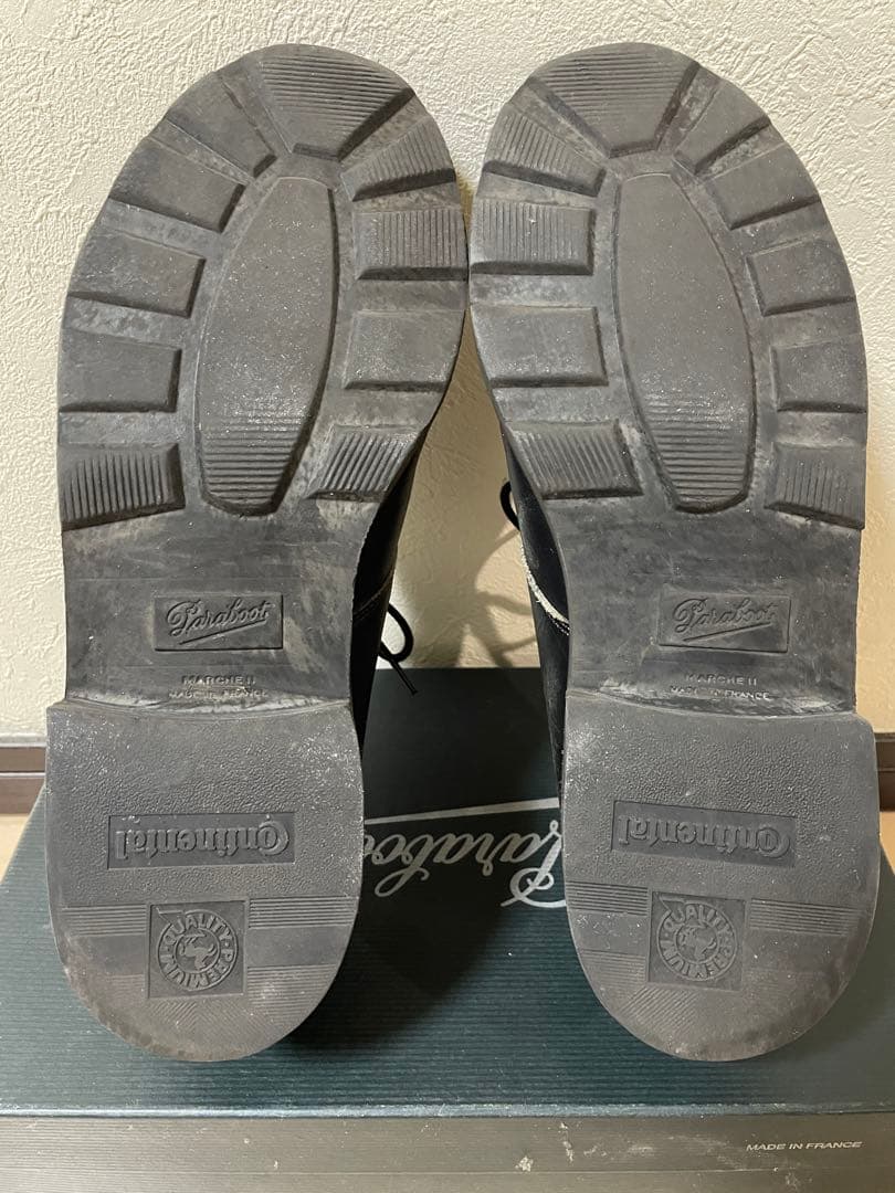 Paraboot CASTEL キャッスル 黒 サイズ8 フランス製