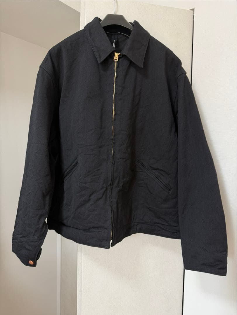 ジャケット・アウター COMOLI BLACK DENIM ZIP SHORT JACKET 2