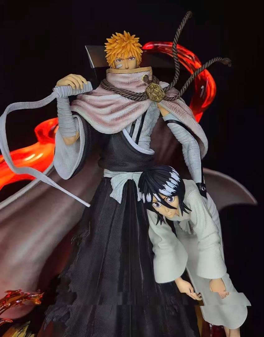 BLEACH 黒崎一護 ガレージキット ガレキ スタチュー⑧①