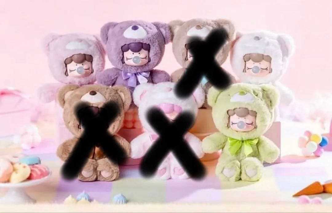 Nancy 毛絨小熊　ぬいぐるみ　☆バラ売り☆1個3800☆