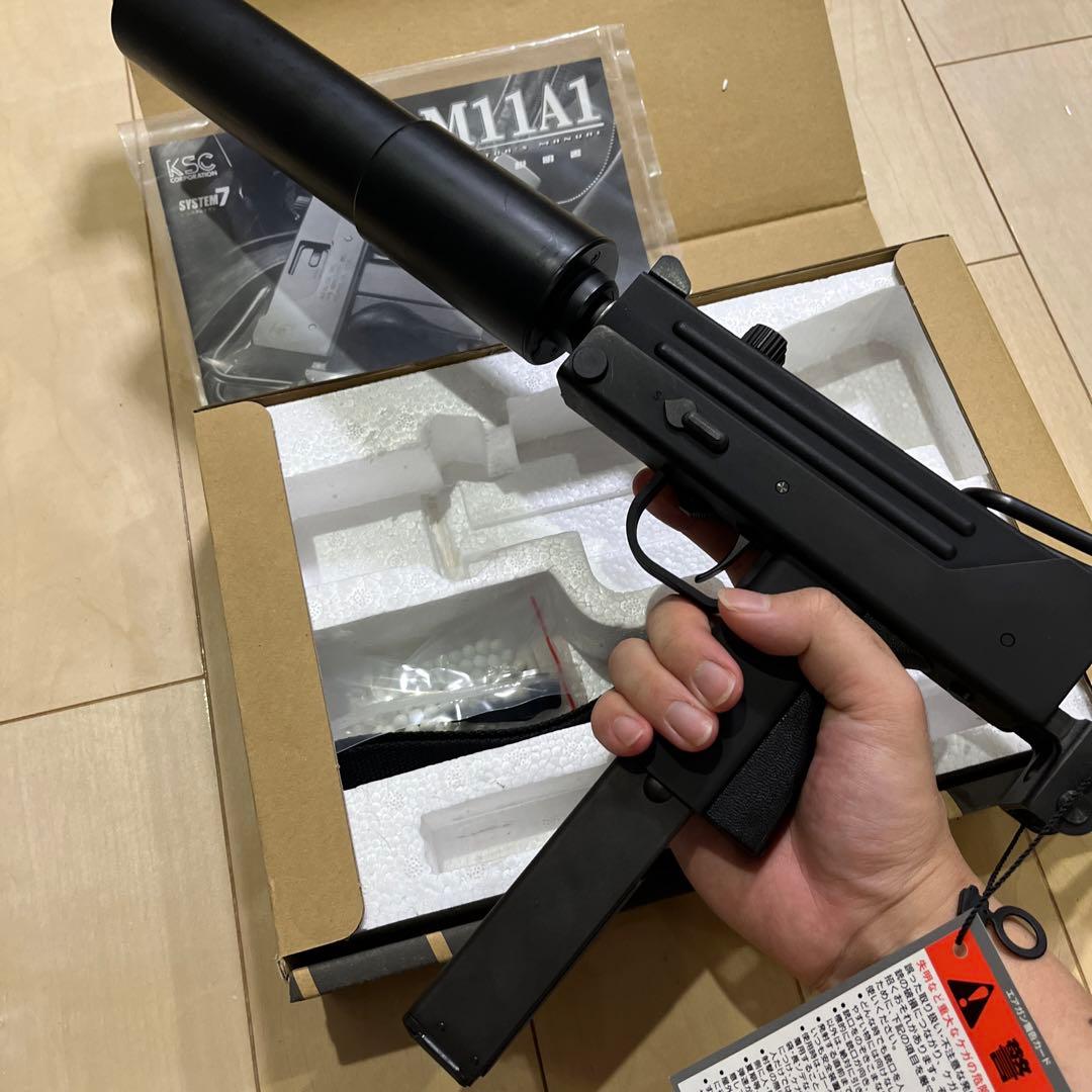 KSC M11A1 HW ガスガン ブラック　システム7