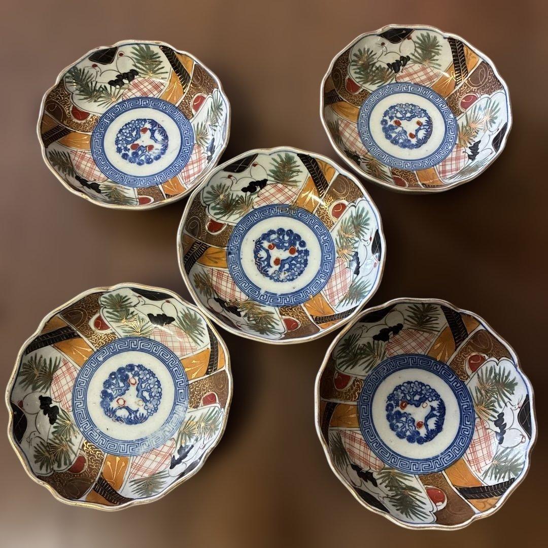 有田焼 古伊万里 なます皿5枚セット