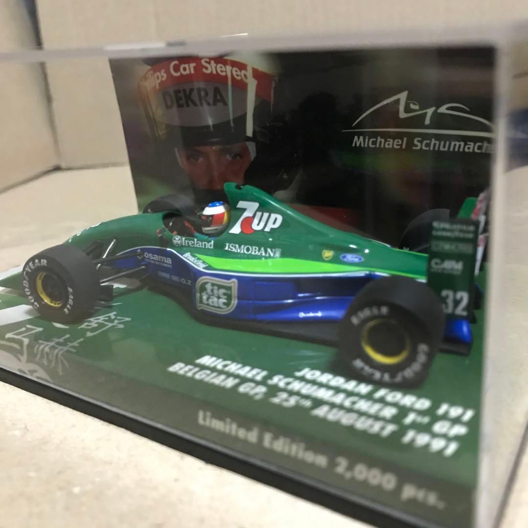 ミニチャンプス 1,/43 ジョーダン191 シューマッハ