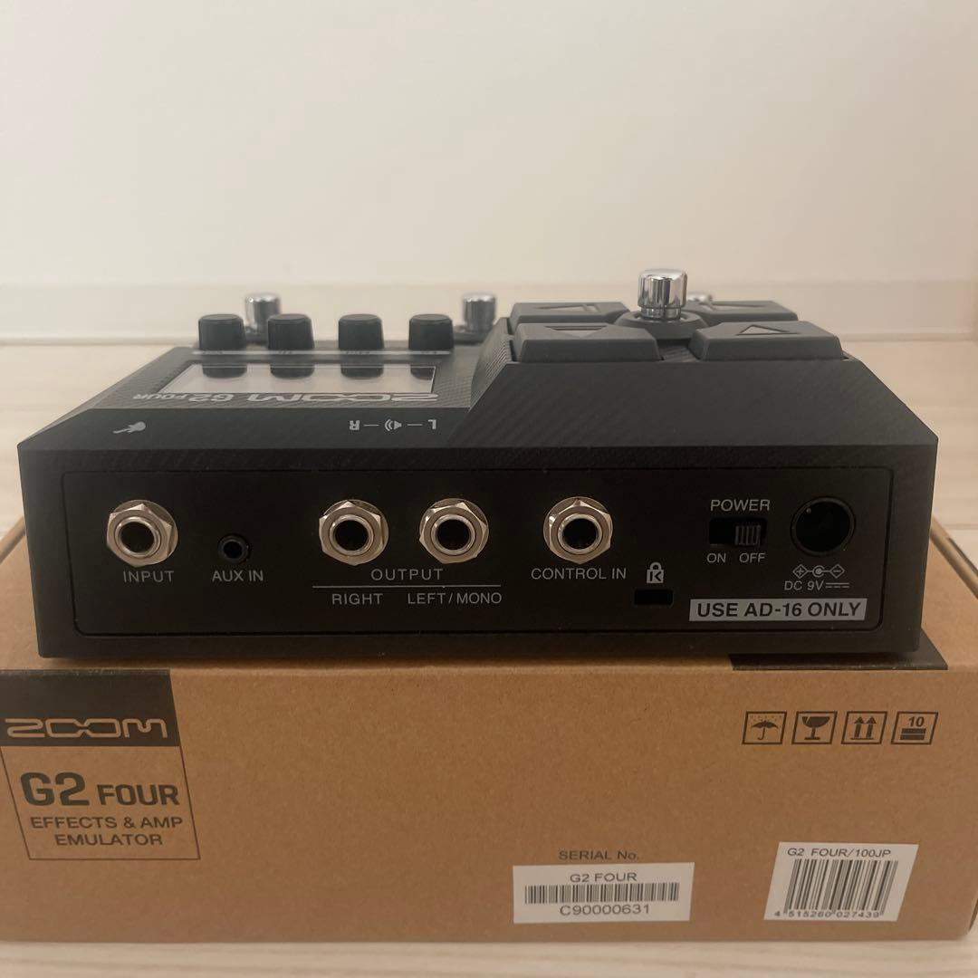 ZOOM G2 FOUR エフェクター　ズーム