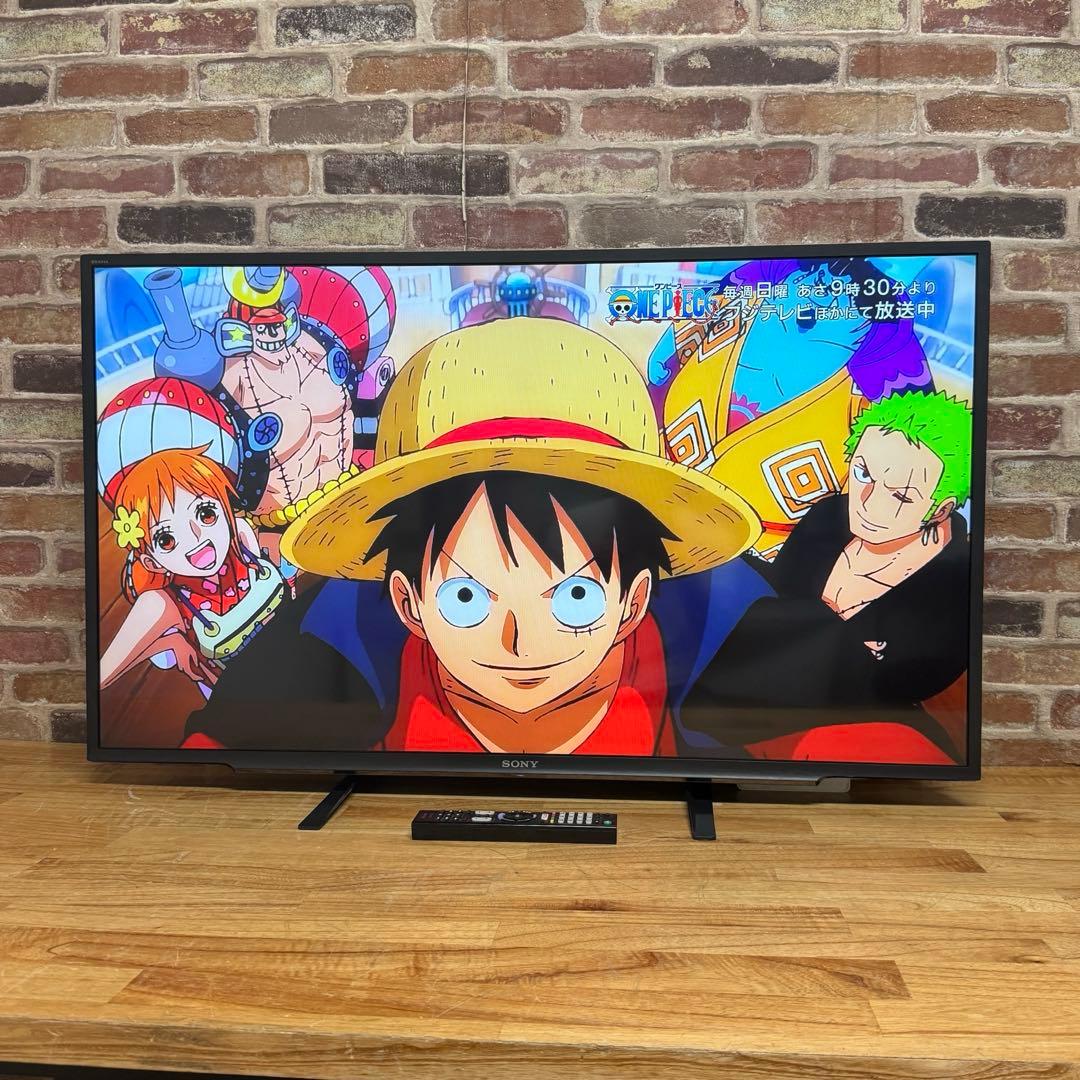 SONY 43V型 液晶テレビ BRAVIA KJ-43W730E 動画アプリ○