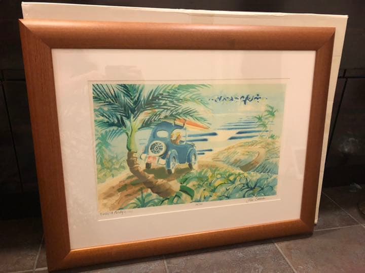 john severson ジョンセバーソンの絵画　29/300 サイン入　大作