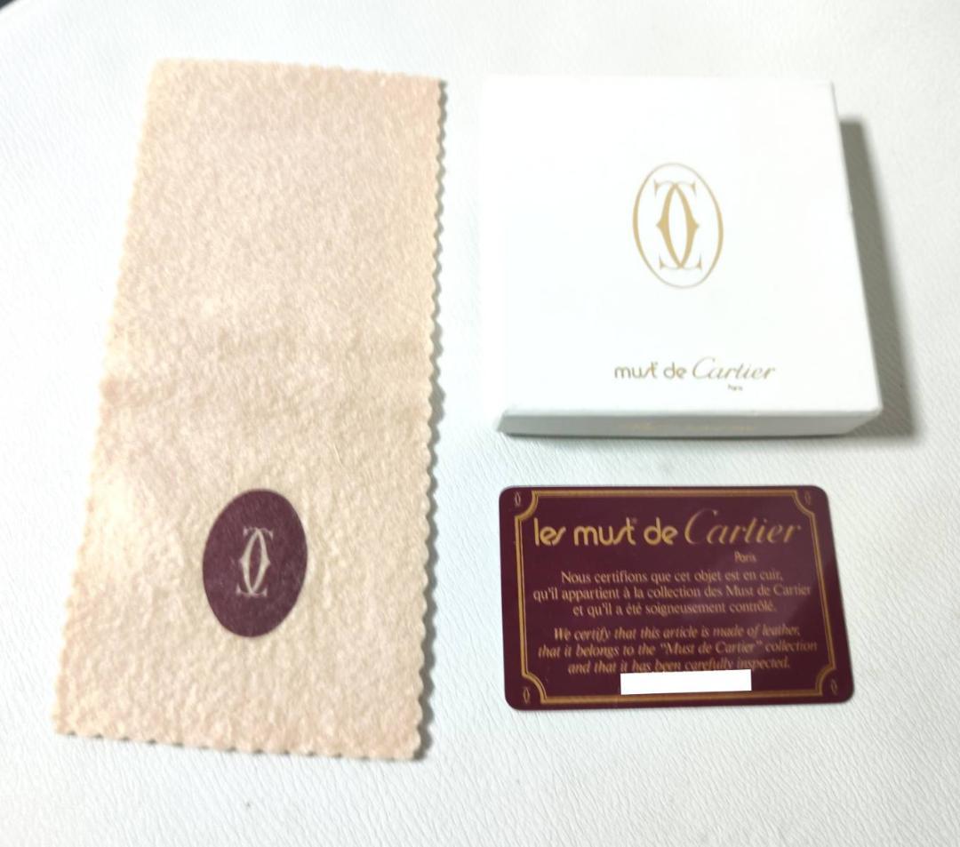 カルティエ ケース 証明カード付き