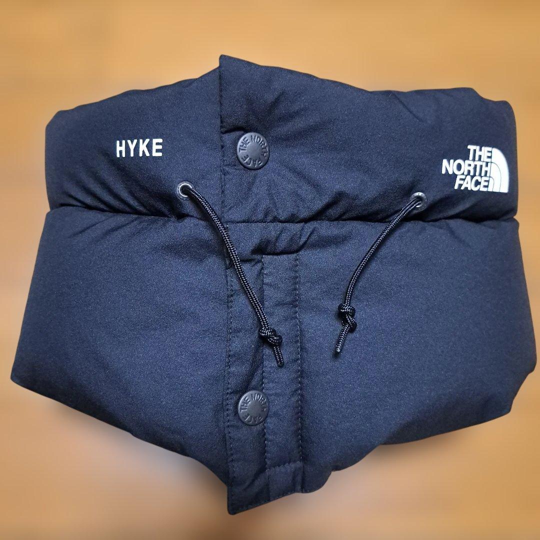 【美品】The North Face x HYKEコラボ ダウンネックゲイター