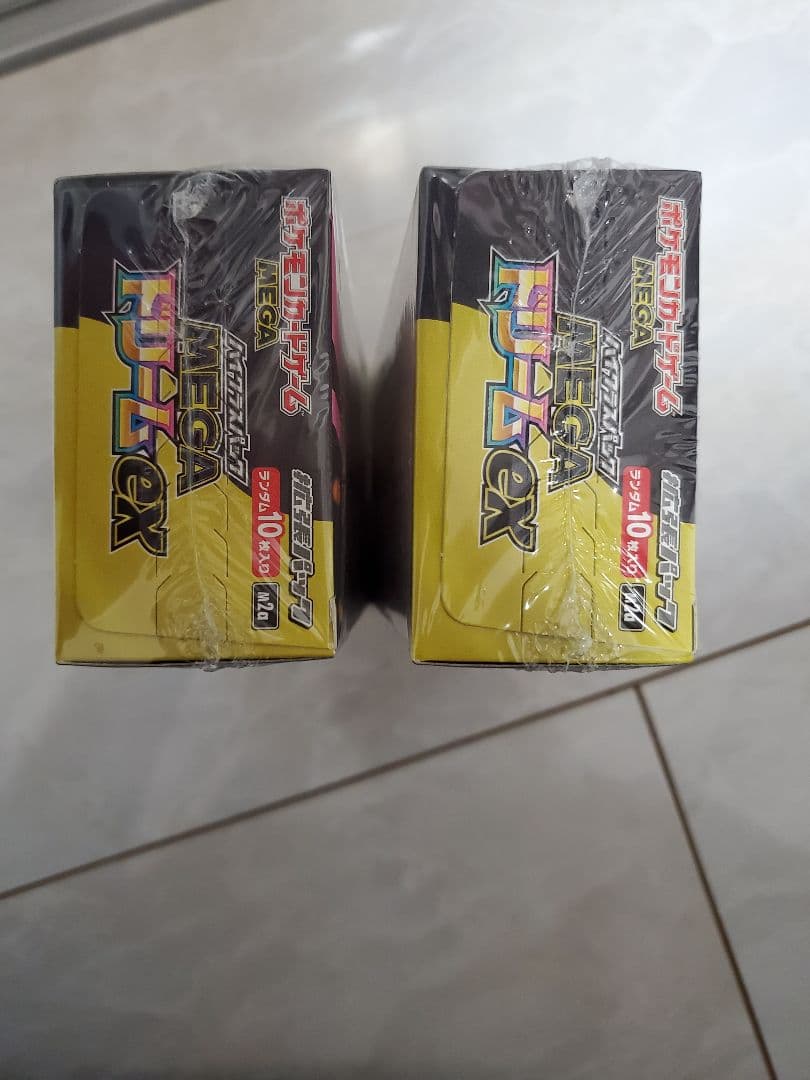 2箱セットポケモンカードゲーム MEGAドリームexシュリンク付き新品未開封