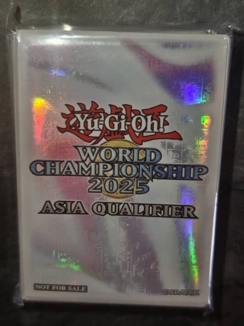 遊戯王 アジア WCQ 2025 白 スリーブ ane