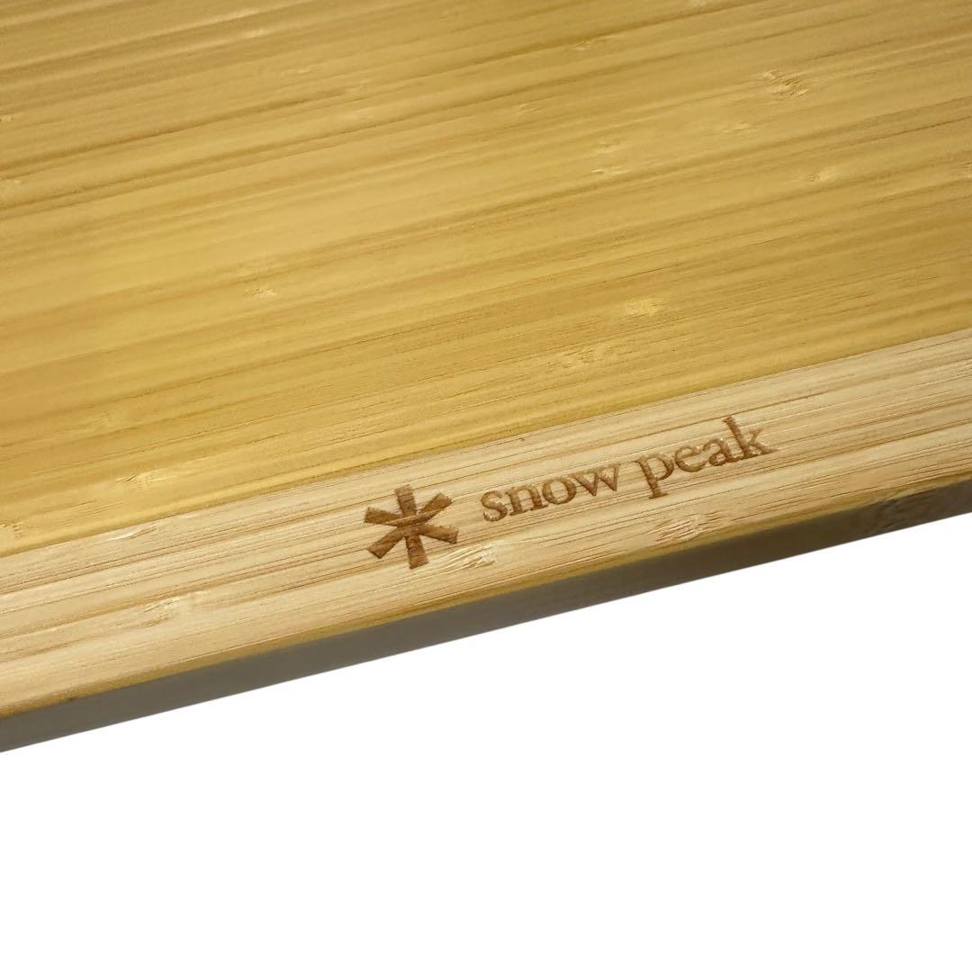限定 スノーピーク IGT ウッドトレーW竹 2  peak