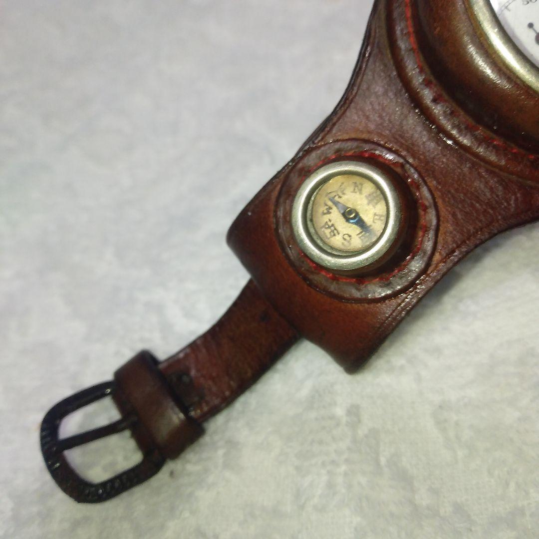 日本陸軍将校用野戦時計ベルト（実物)