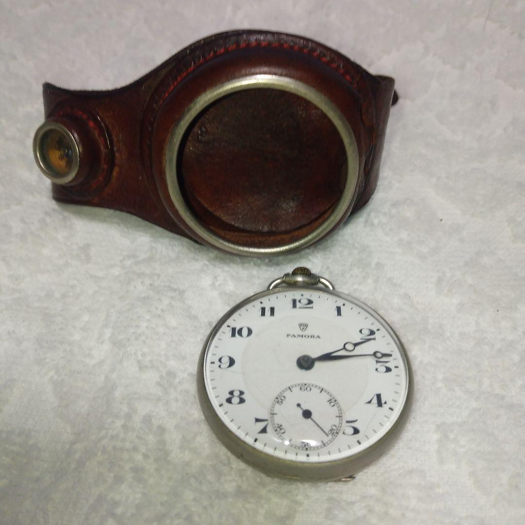 日本陸軍将校用野戦時計ベルト（実物)