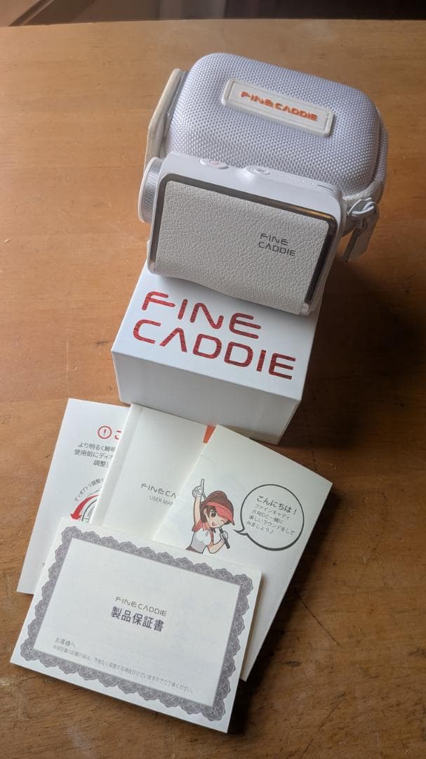 FineCaddie J5 RED ホワイト 中古