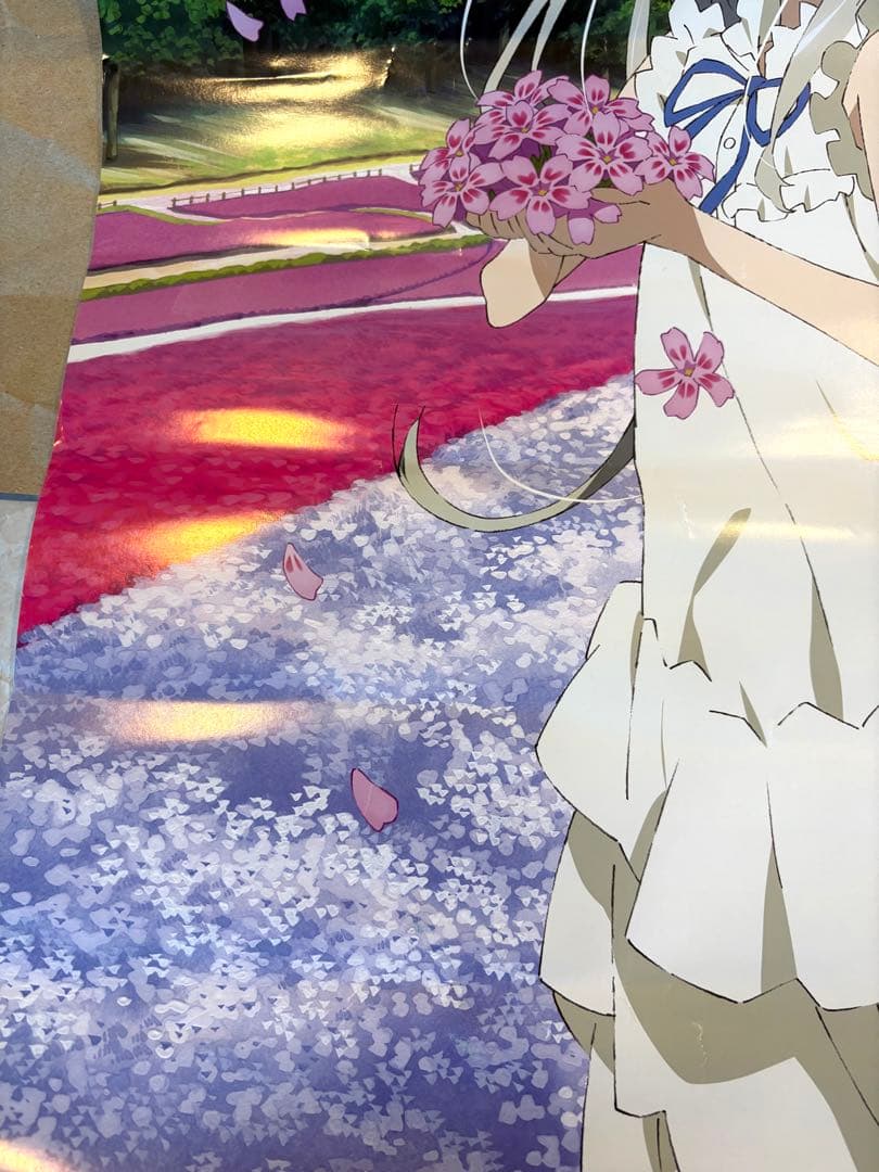 激レア あの日見た花の名前を僕達はまだ知らない 秩父 芝桜の丘 限定ポスター